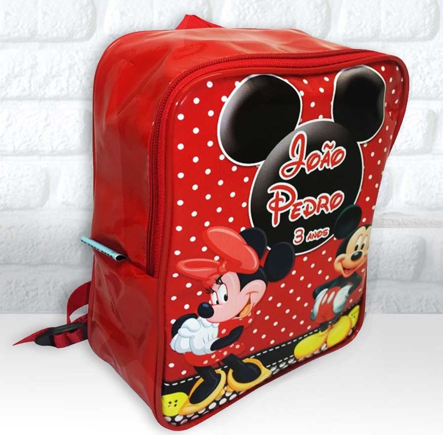 Mochila mickey personalizada clearance