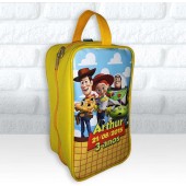 Bolsinha Personalizada Porta Chuteira Tema Toy Story