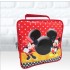 Maletinha Quadrada Tema Mickey e Minnie 