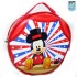 Bolsinha redonda tema Circo do Mickey 